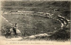 CPA Env. de COMPIEGNE - Ruines Champlieu - Le Theatre (291398)