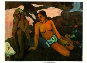 Boston Museum Of Fine Arts Paul Gauguin D'Ou Venons-Nous Nudes