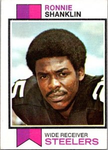 1973 Topps Football Card Ronnie Shanklin Pittsburgh Steelers sk2601