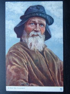 Toilers of the Deep A DEEP SEA FISHERMAN c1905 Postcard Raphael Tuck 6690