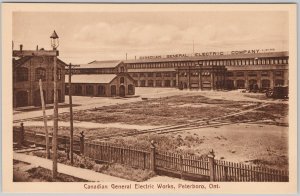 Canadian General Electric Company Peterboro Ontario Peterborough GE Postcard H81
