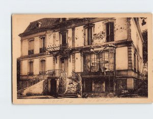 Postcard Hotel du Bonhomme After Bombardment Chateau Thierry France