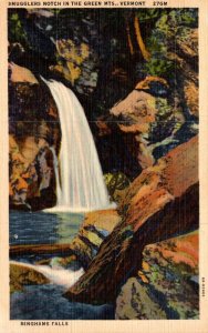 Vermont Green Mountains Smugglers Notch Bingham Falls Curteich