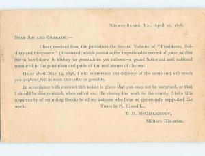 Pre-1907 POSTCARD SCENE hp9209