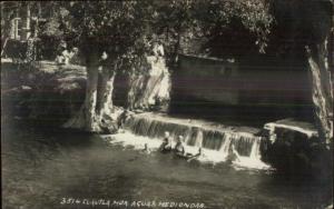 Cuautla Mor Mexico Aguas Hediondas c1910 Real Photo Postcard