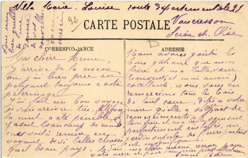 CPA Vaucresson Eglise (1315238)