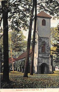 Episcopal Church Hyde Park New York 1908 postcard