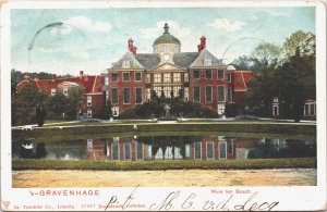 Netherlands Den Haag Huis Ten Bosch The Hague Palace Vintage Postcard 09.35