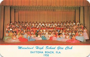 FL, Daytona Beach, Florida, Mainland High School Glee Club 1958, Dexter No 8627B