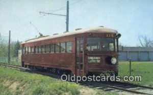 Lake Erie Highspeed Interurban NO 119 Ohio Railway Museum, Worthington, OH, U...