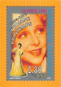 US3782 De la Scene a l'Ecran Yvonne Printemps La Poste 1994 stamp