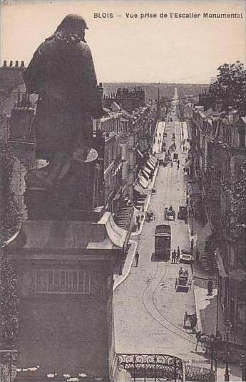 France Blois Vur prise de l'Escaller Monumental