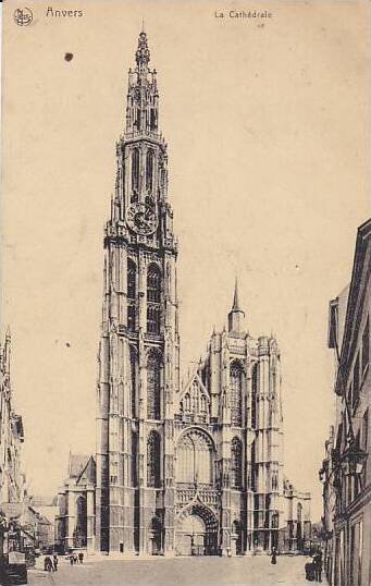 Belgium Anvers La Cathedrale 1929