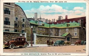 Postcard Canada Montreal - The old St. Sulpice Seminary