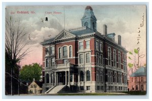 1906 Court House, Rockland Maine ME Thomaston ME Antique Posted Postcard