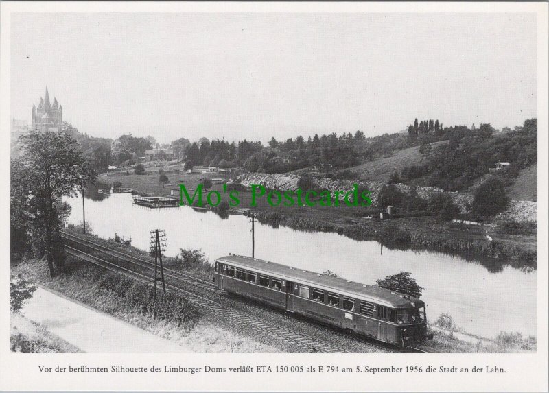 German Railway Postcard-Deutscher Zug,Lokomotive,Eisenbahn (Modern repro)RR19673