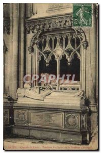 Old Postcard Dreux Chapelle St Louis Tomb of the Duchess of Orleans