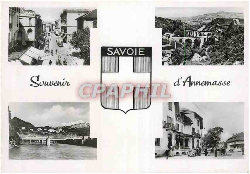 'Modern Postcard Souvenir d''Annemasse Savoie'