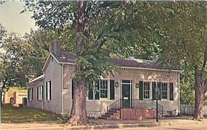 ST CHARLES MISSOURI HISTORICAL MUSEUM FORMERLY ECKERTS TAVERN POSTCARD c1960s