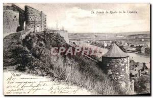 Old Postcard Namur Round The Way of the Citadel