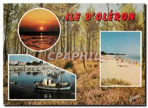 Postcard Modern on Lumiere Approval in Ile d'Oleron