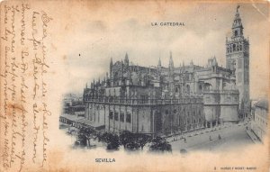 Spain Seville Sevilla Catedral Cathedral vintage postcard