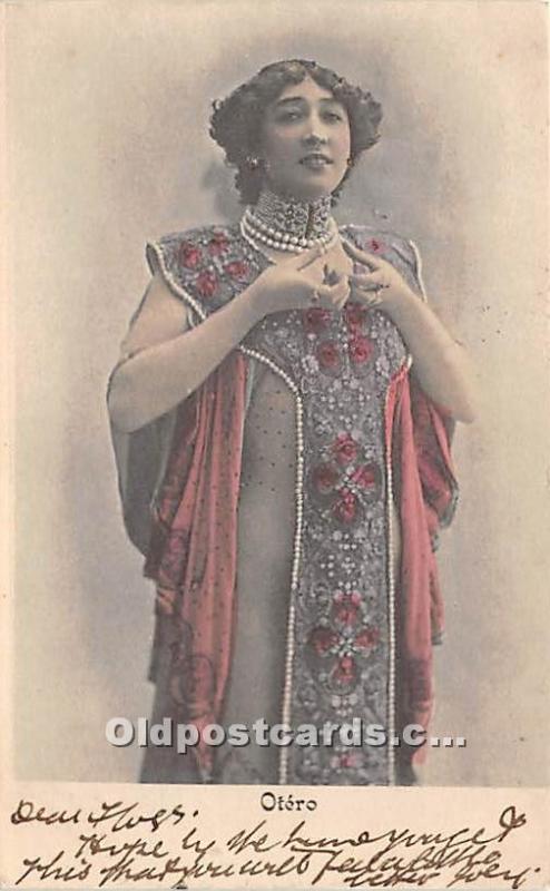 Otero Theater Actor / Actress 1903 