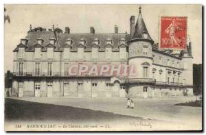 Old Postcard Rambouillet Chateau West Coast