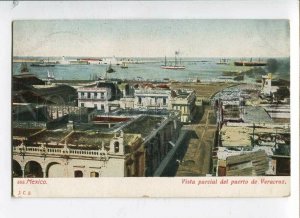 3086992 MEXICO Vista parcial del puerto de Veracruz Vintage PC