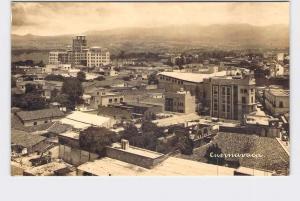 RPPC POSTCARD FOREIGN MEXICO CUERNAVACA BIRDS EYE VIEW OF CITY