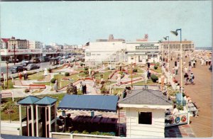 Putt In Miniature Golf Course Boardwalk Asbury Park NJ Vintage Postcard V54