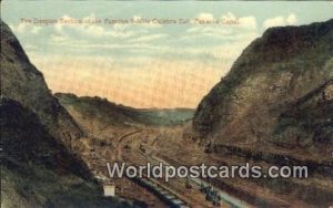 Deepest Section, 9 Mile Culebra Cut Panama Canal Republic of Panama Unused 