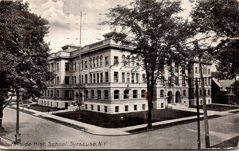 New Yorl Syracuse South Side High School 1908