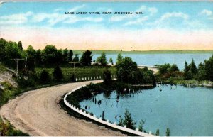 Minocqua, Wisconsin - The Lake Arbor Vitae - in 1946