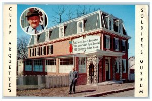 1960 Cliff Arquette's Soldiers Museum Baltimore Gettysburg Pennsylvania Postcard