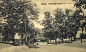 Church St. - Livermore Falls, Maine ME  