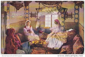 Algeria A Turkish Sitting Room 1911