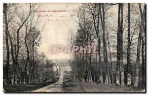 Chateau de Mesnieres - The Arrival - Old Postcard