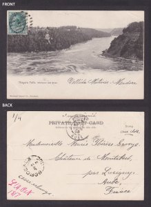 Postcard, CANADA, Niagara Falls, Whirlpool and River