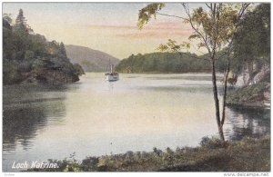 Steamer, Loch Katrine, Stirlingshire, Scotland, UK, 1900-1910s