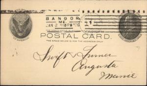 DJ Green & Co Boston MA Coal Hods & Seives Illustraed Postal Card c1900