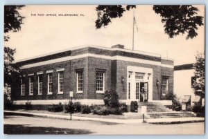 Millersburg Pennsylvania PA Postcard The Post Office Building Exterior c1920's