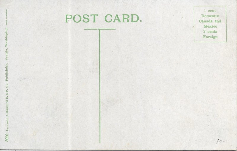 Alaska Indian Customes, Alaska, mint (PC1887)