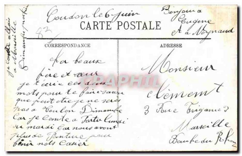 Old Postcard Panorama Tamaris And Coat