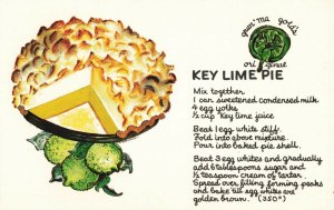 Postcard Granma Gold's Original Key Lime Pie Florida