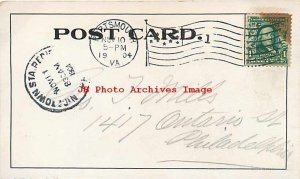 MD, Baltimore, Maryland, Court House, Chesapeake Steamship Co