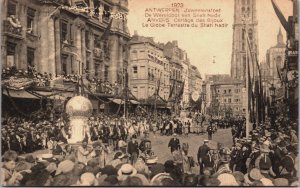 Belgium Antwerpen Juwelenstoet 1923 Praalwagens, Floats Antwerp Postcard C196