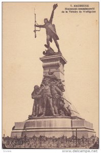MAUBEUGE, Nord, France, 1900-1910's; Monument Commeroratif De La Victoire De ...