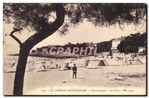 The Office Saint Palais Old Postcard Beach