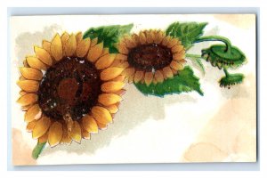 1880s Victorian Trade Cards Dandelion Buttercup Red Clover Daisy Set Of 6 P194